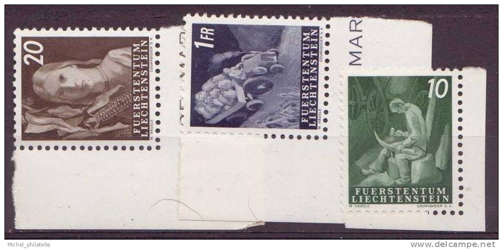 ⭐ Liechtenstein - YT n° 252 / 254 et 262 ** - neuf sans charnière ⭐