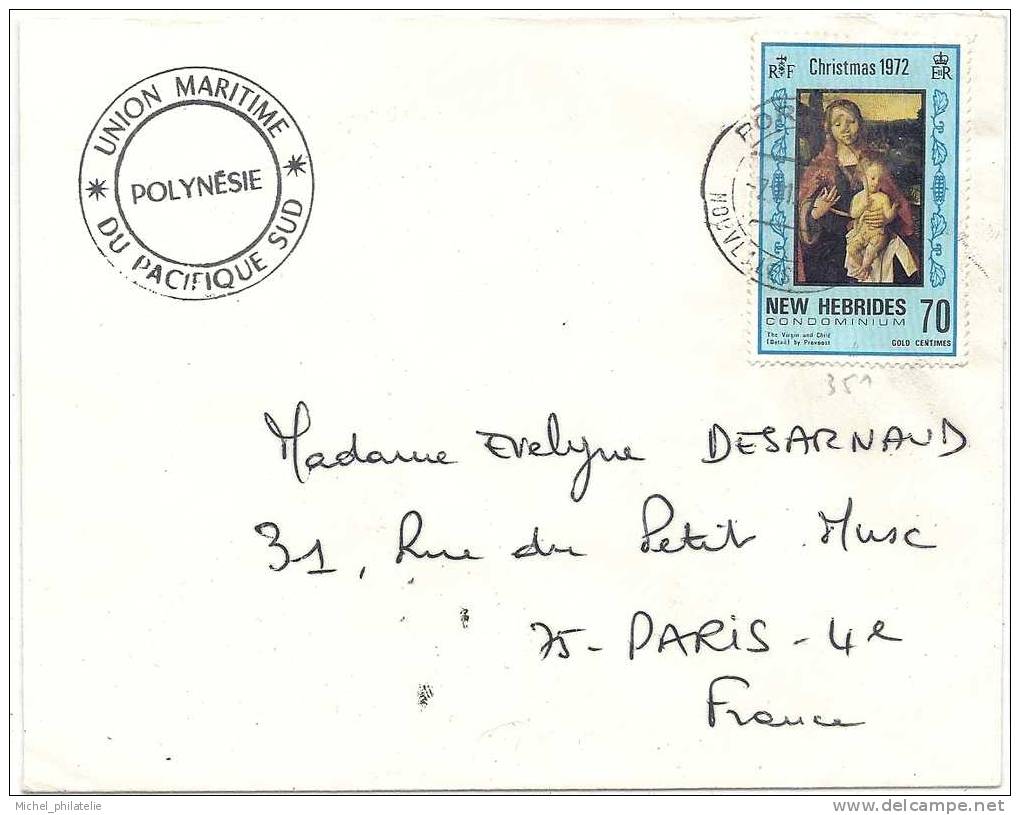 Union Maritime du Pacifique Sud, polynésie