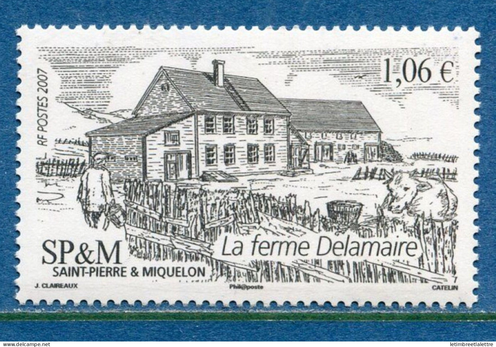 Saint Pierre et Miquelon - YT n° 899 ** - Neuf sans charnière - 2007