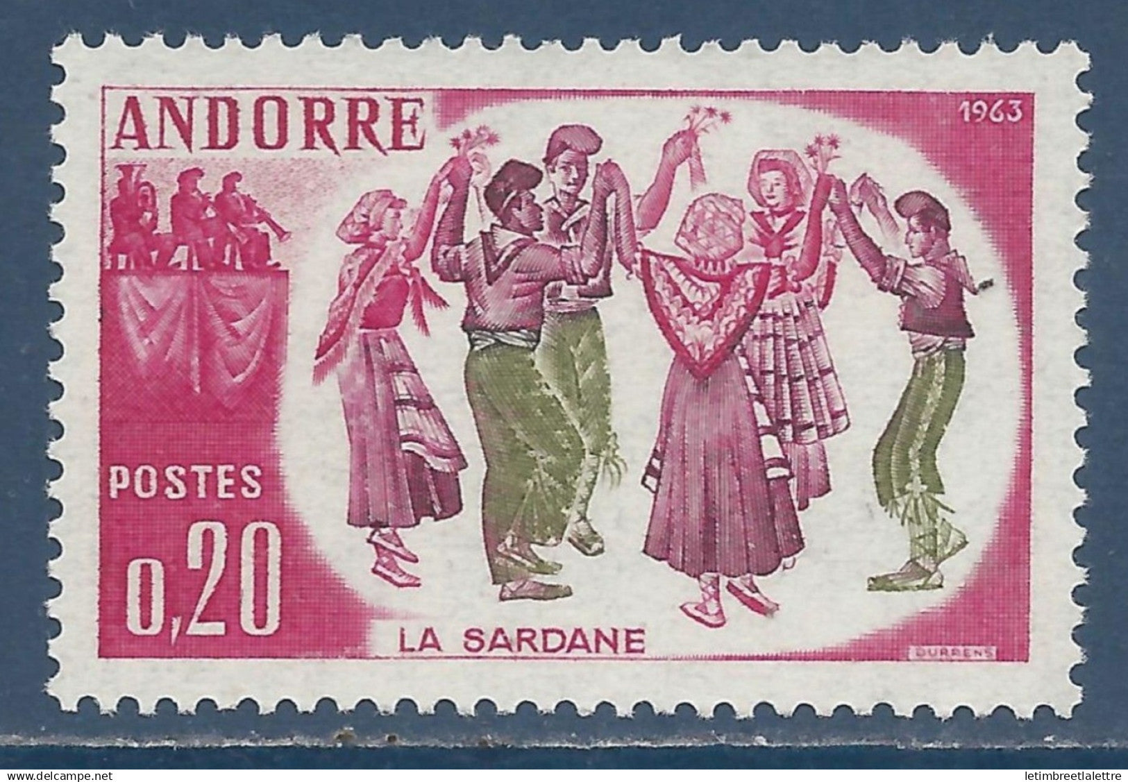 Andorre - YT n° 166 ** - neuf sans charnière - 1963
