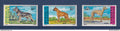 Dahomey - YT N° 339 à 341 ** - neuf sans charnière - chiens - 1974