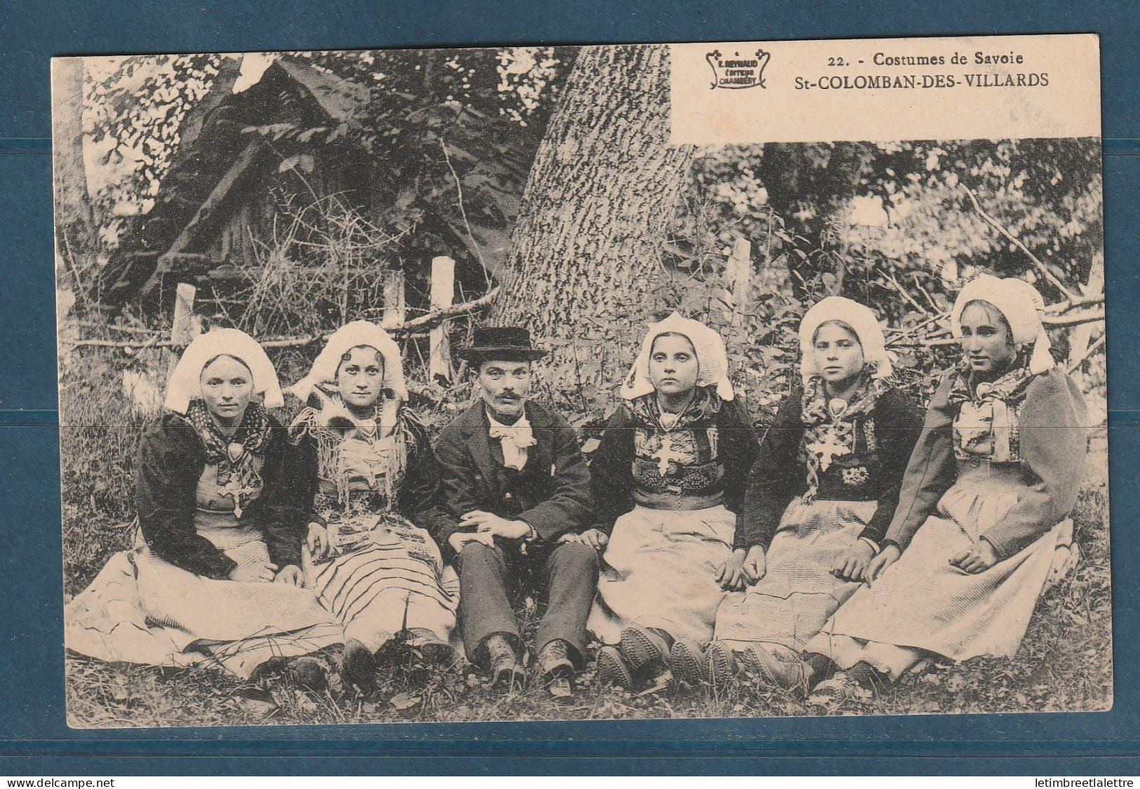 France - CPA - Carte Postale - Saint Colomban des Villards - costumes de Savoie