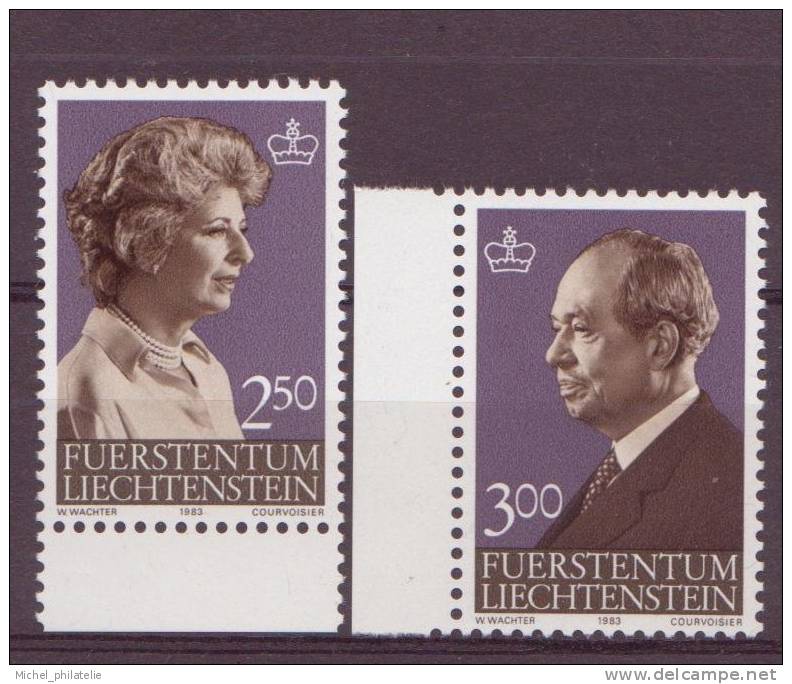 ⭐ Liechtenstein - YT n° 769 et 770 ** - Neuf sans charnière - 1983 ⭐