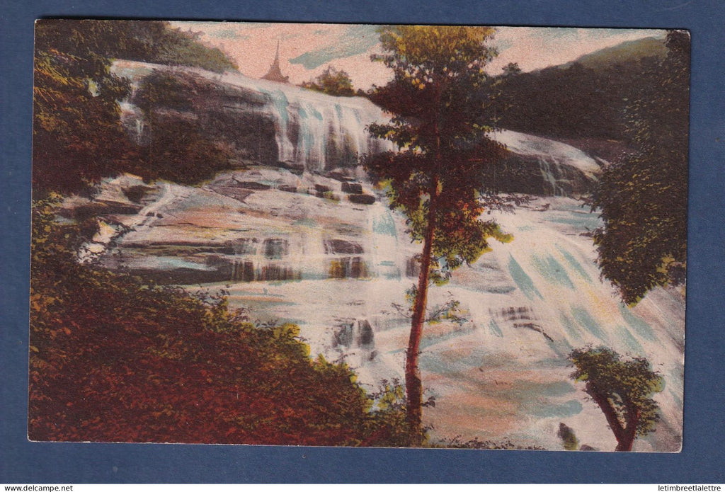 Myanmar - Birmanie - Burma - carte postale - Cascade - Waterfall