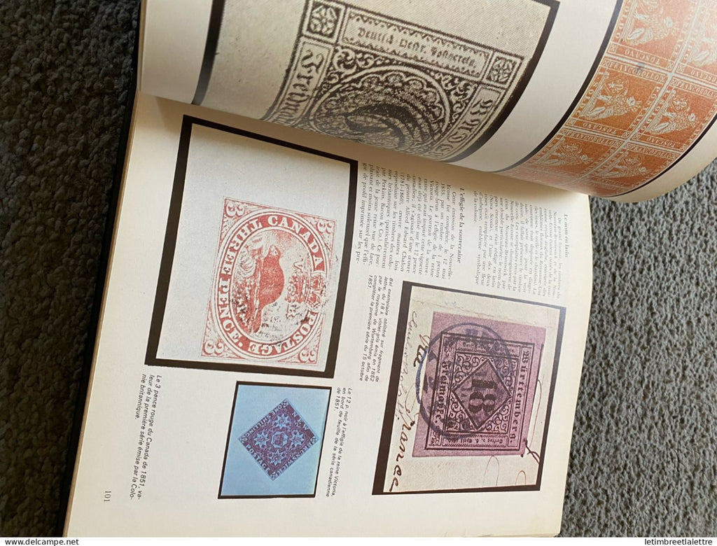 Le monde du timbres - Album de timbres - Alpha - Album vide - Occasion