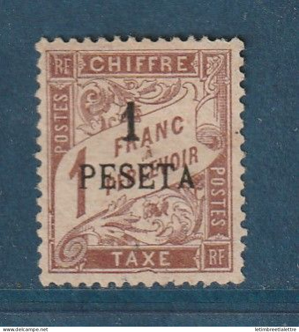 Maroc - Taxe - YT n° 5 * - Neuf avec charnière