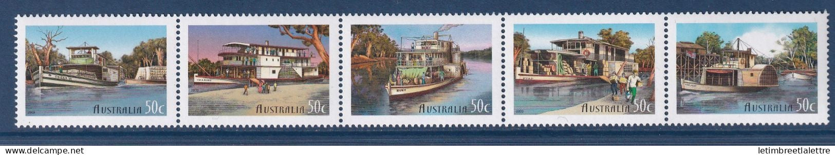Australie - YT n° 2135 à 2139 ** - Neuf sans charnière - 2003