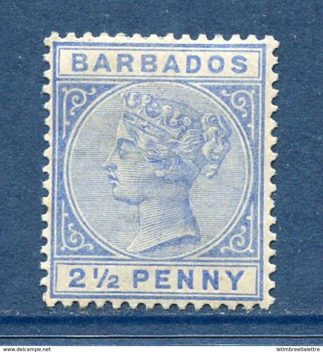 Barbades - N° 47 * - Neuf avec charnière - TB