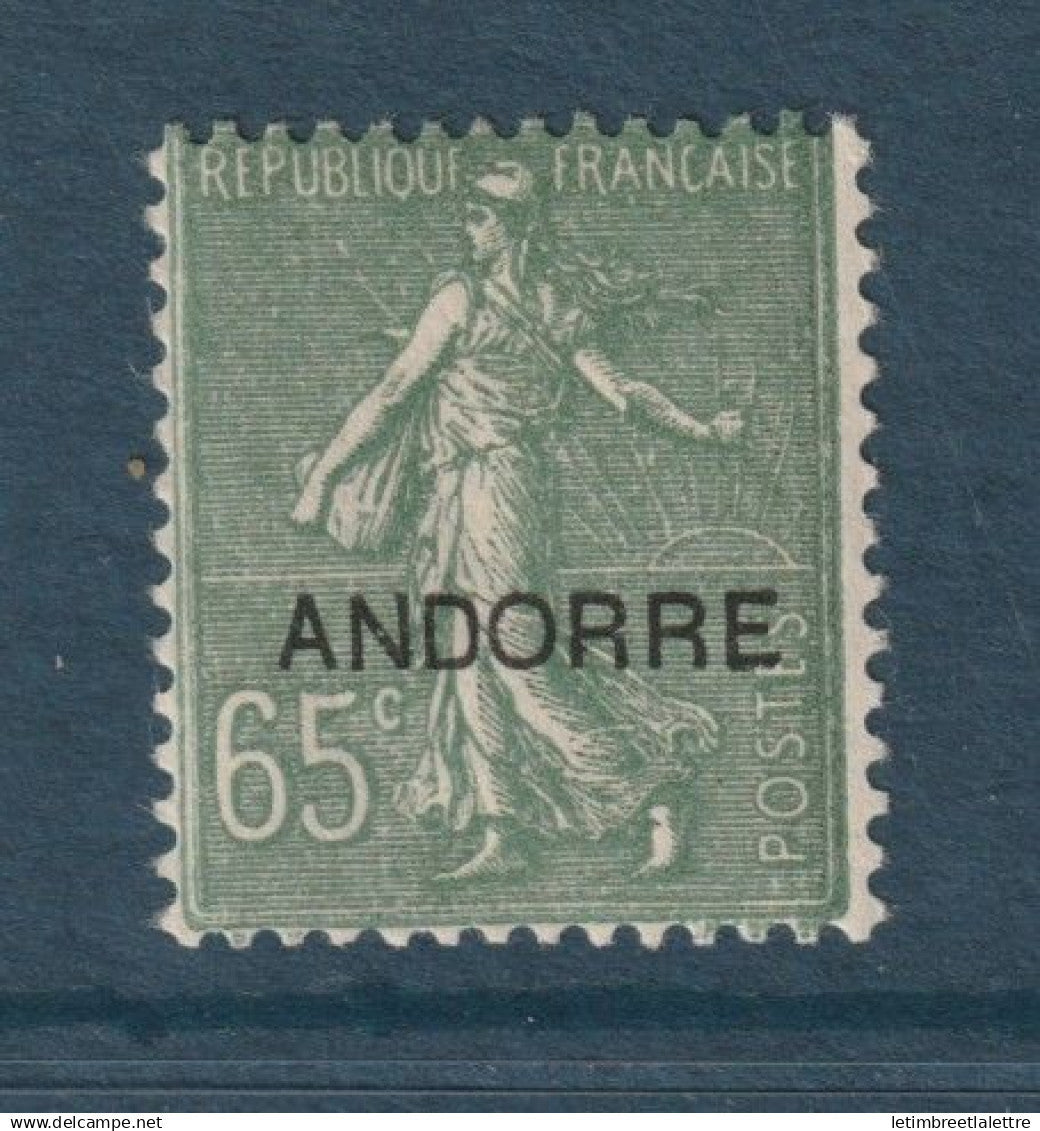 Andorre - YT n° 16 * - Neuf avec charnière - 1931