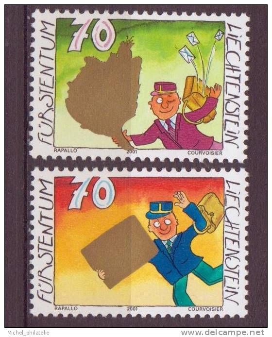 ⭐ Liechtenstein - YT n° 1198 et 1199 ** - Neuf sans charnière - 2001 ⭐