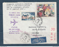 France - Première liaison a réaction Paris San Juan Bogota par la compagnie Avianca - en recommandé - 1962