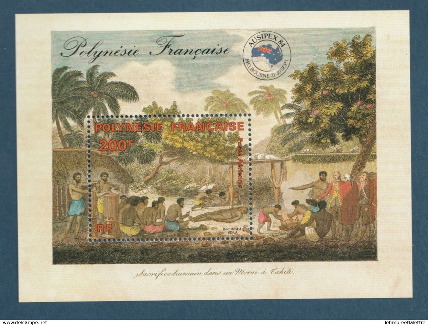 Polynésie Française - YT Bloc n° 10 ** - Neuf sans charnière - 1984