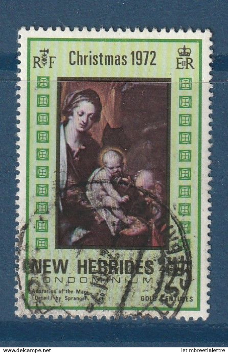 Nouvelles Hébrides - YT n° 352  - oblitéré - 1972
