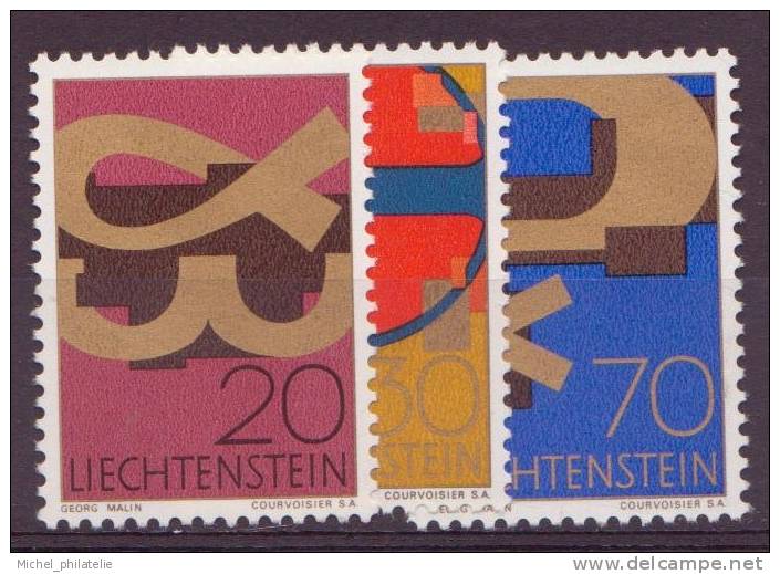 ⭐ Liechtenstein - YT n° 428 à 430 ** - neuf sans charnière ⭐