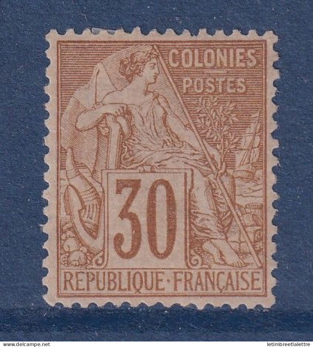 Colonies Générales - YT n° 55 * - Neuf avec charnière - 1881