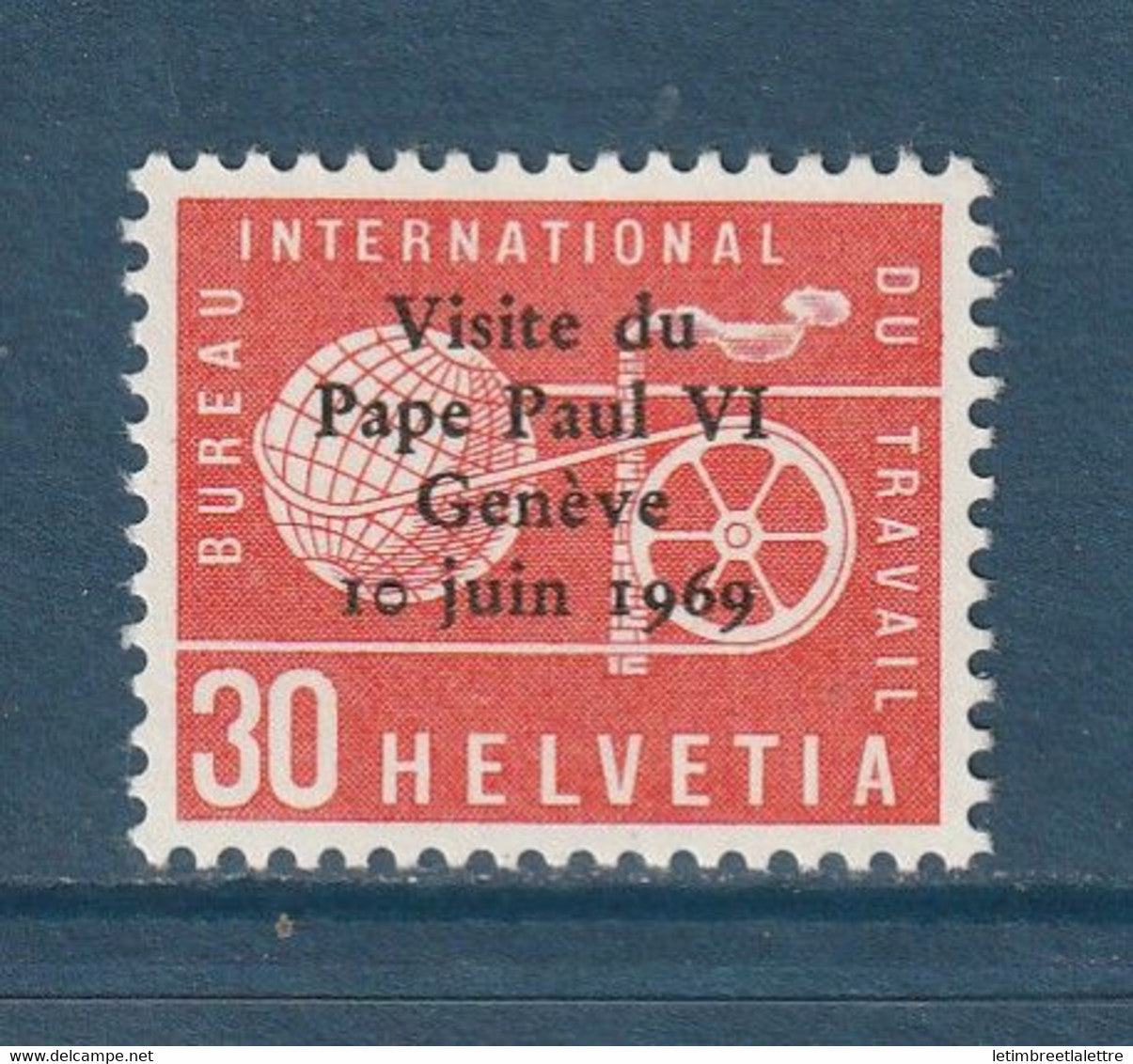 ⭐ Suisse - YT Service n° 436 ** - Neuf sans charnière - 1969 ⭐