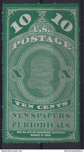 USA, États unis, Timbre pour Journaux, N° 2 *