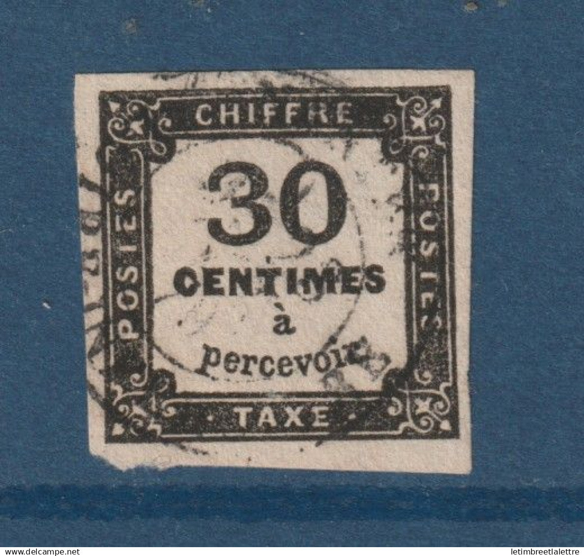 France - Taxe - YT n° 6 - Oblitéré - TB
