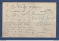 France - carte postale - franchise du dépôt des isolés - poste aux armées - 1917