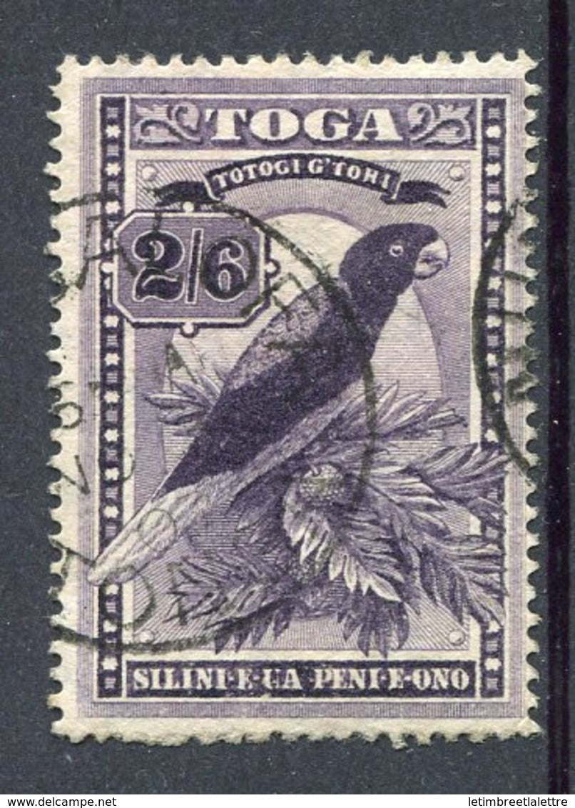 Tonga - N° 50 - Oblitéré - issus de la série N° 38 à 51 - thématique Oiseaux / Birds