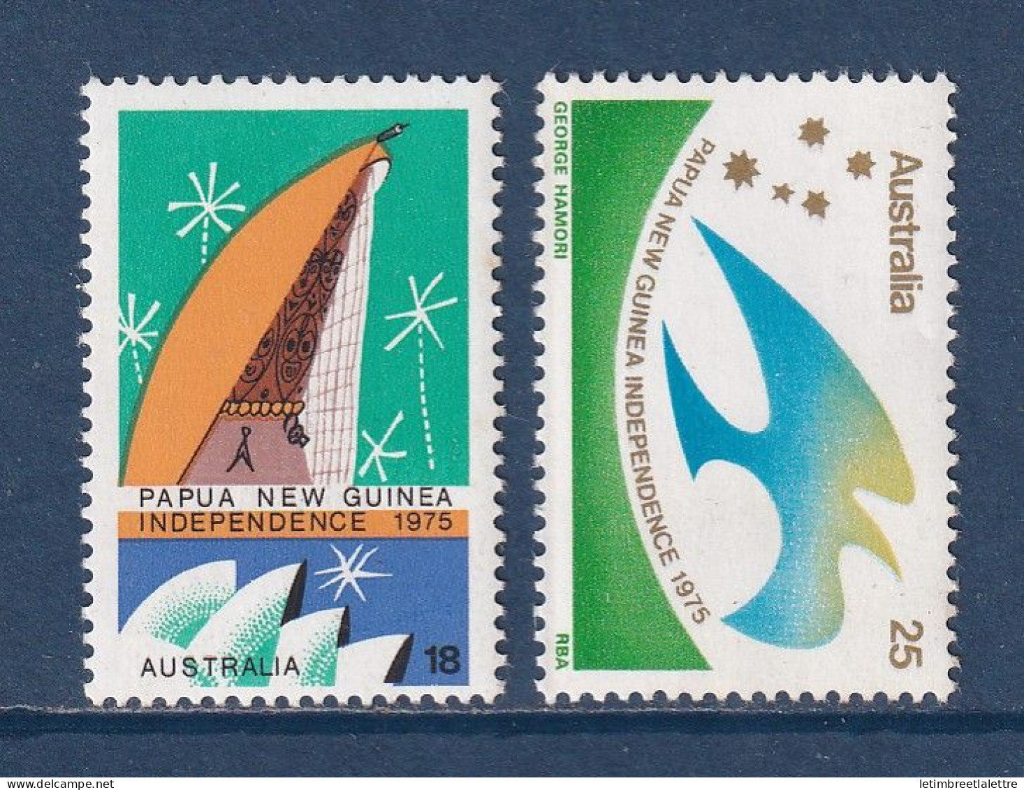 Australie - YT n° 578 et 579 ** - Neuf sans charnière - 1975