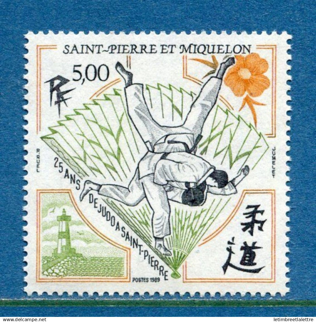Saint Pierre et Miquelon - YT n° 498 ** - Neuf sans charnière - 1989
