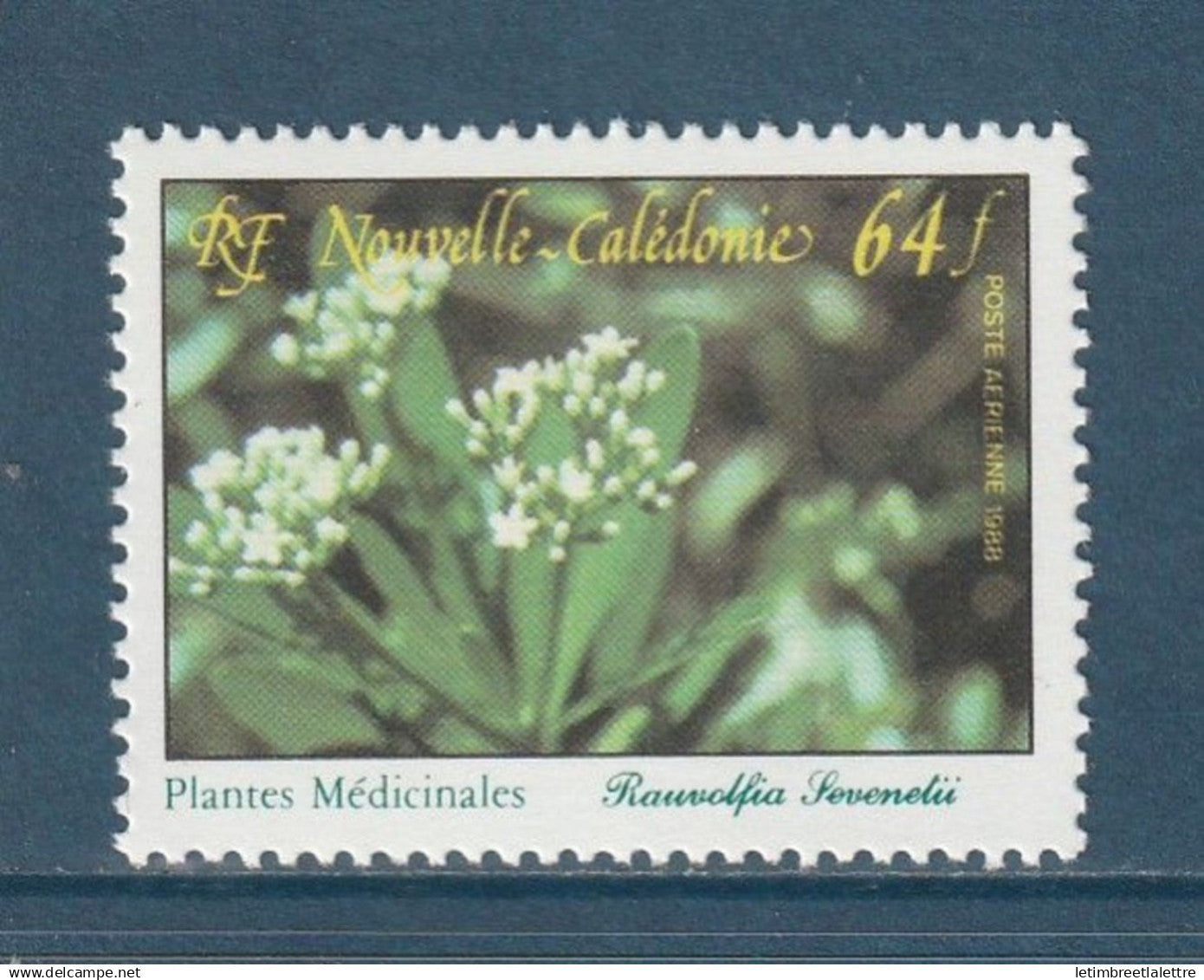 Nouvelle Calédonie - YT PA n° 258 ** - Neuf sans charnière - Poste Aérienne - 1988