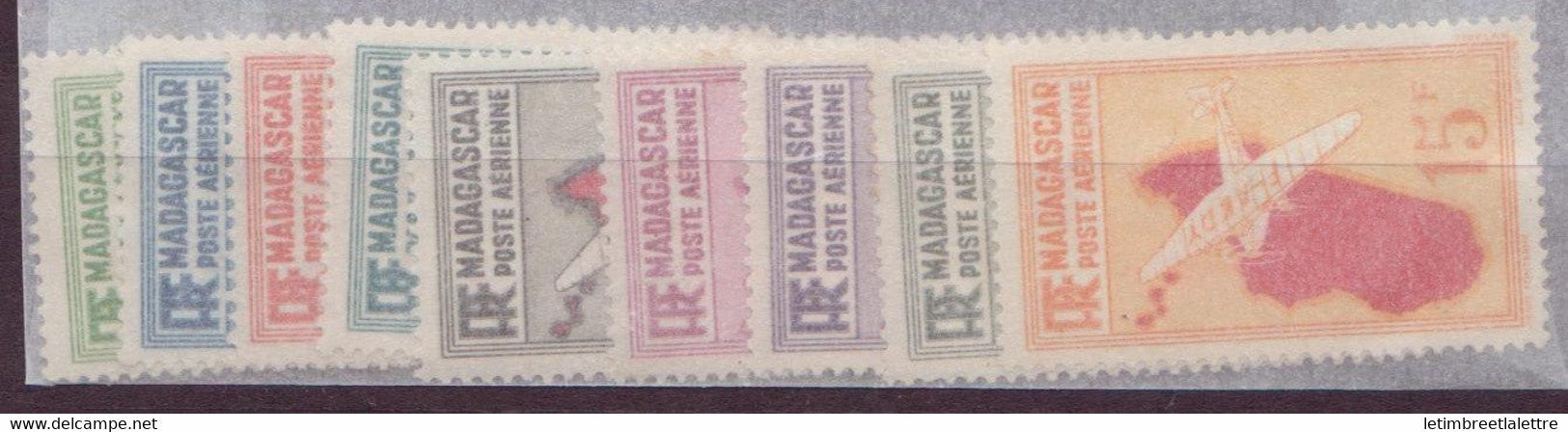 Madagascar - Poste aérienne - YT n° 16 à 24 ** - neuf sans charnière - 1941