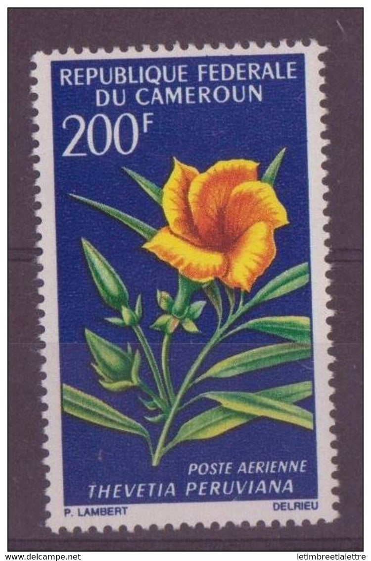 ⭐ CAMEROUN - YT n° 99 et 100 ** - Neuf sans charnière - FLEURS ⭐