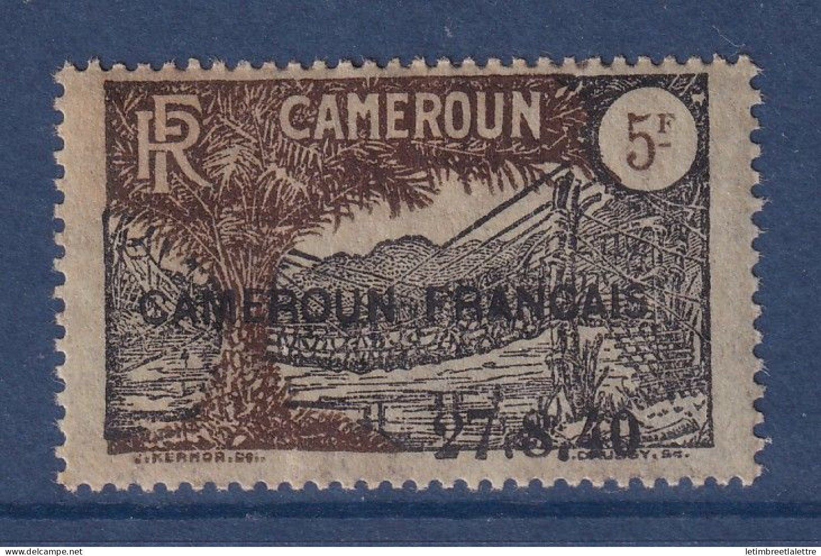 Cameroun - YT n° 203 ** - neuf sans charnière Gomme coloniale - 1939