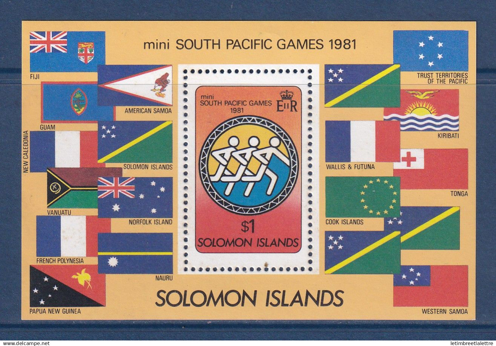 Salomon - YT bloc n° 9 ** - Neuf sans charnière et rousseur - 1981