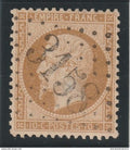 France - YT n° 21 b oblitéré GC Gros Chiffre 3158 - La Roche Beaucourt