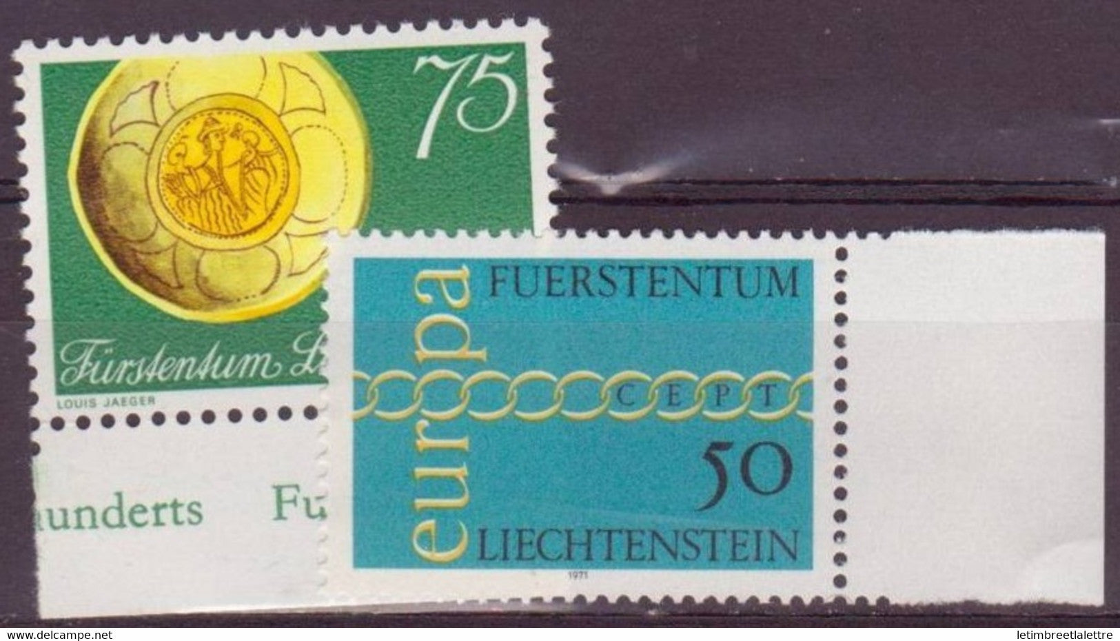 ⭐ Liechtenstein - YT n° 486 et 487 ** - neuf sans charnière ⭐