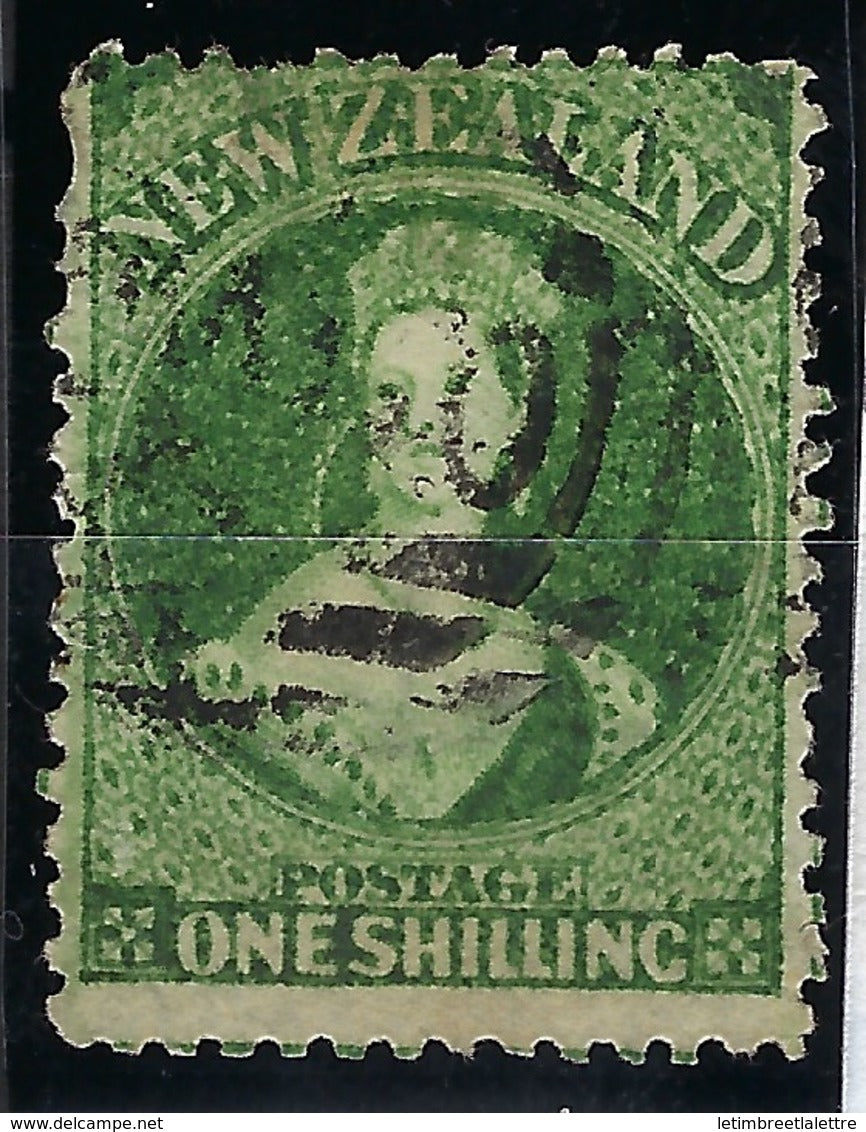 ⭐ Nouvelle Zélande - YT N° 29 - Oblitéré - Fil . NZ - 1864 ⭐