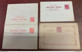 Pérou - entiers postaux - lot de 3 cartes - Espagne - pesos