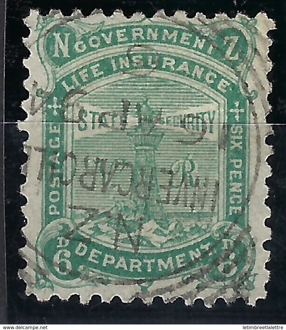 Nouvelle Zélande - Service - N° 10 - Oblitéré