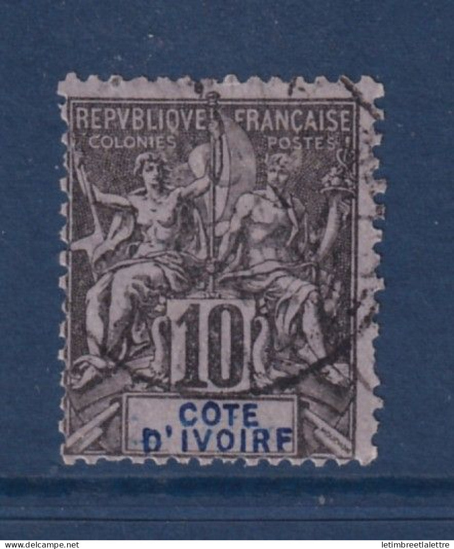 Côte d'Ivoire - YT n° 5 - Oblitéré - 1892 1899