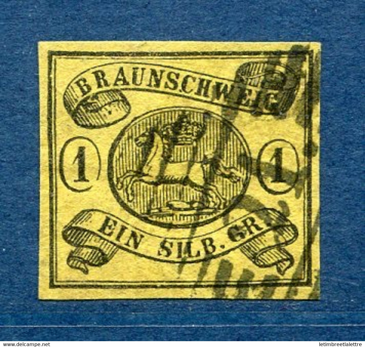 ⭐ Brunswick - YT n° 7 - Oblitéré - 1853 / 1865 ⭐