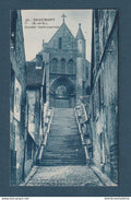 France - Carte postale - Beaumont sur Oise - escalier Saint Laurent