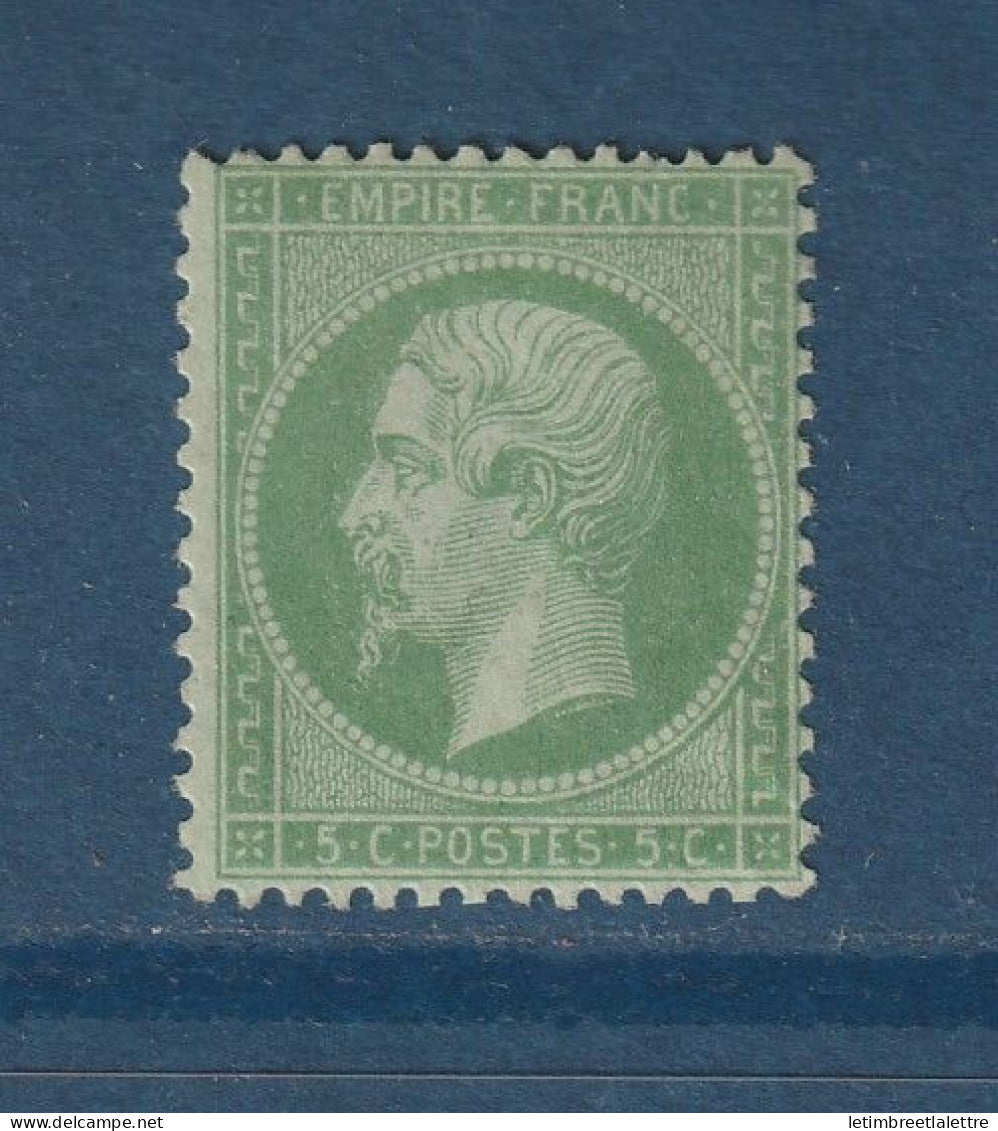 France - YT n° 20 ** - neuf sans charnière - 1862