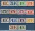 Wallis et Futuna - YT n° 133 à 146 ** - neuf sans charnière - 1944