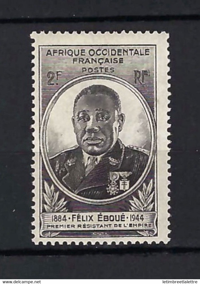 AOF - YT n° 2 ** - Neuf sans charnière - 1945
