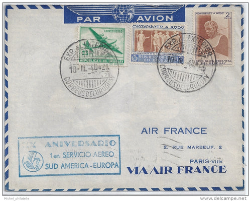 20 eme aniverssaire du 1er service Aérien Amérique du Sud ' Europe