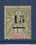 Madagascar - YT n° 50 ** - Neuf sans charnière - Surcharge 15 - 1902