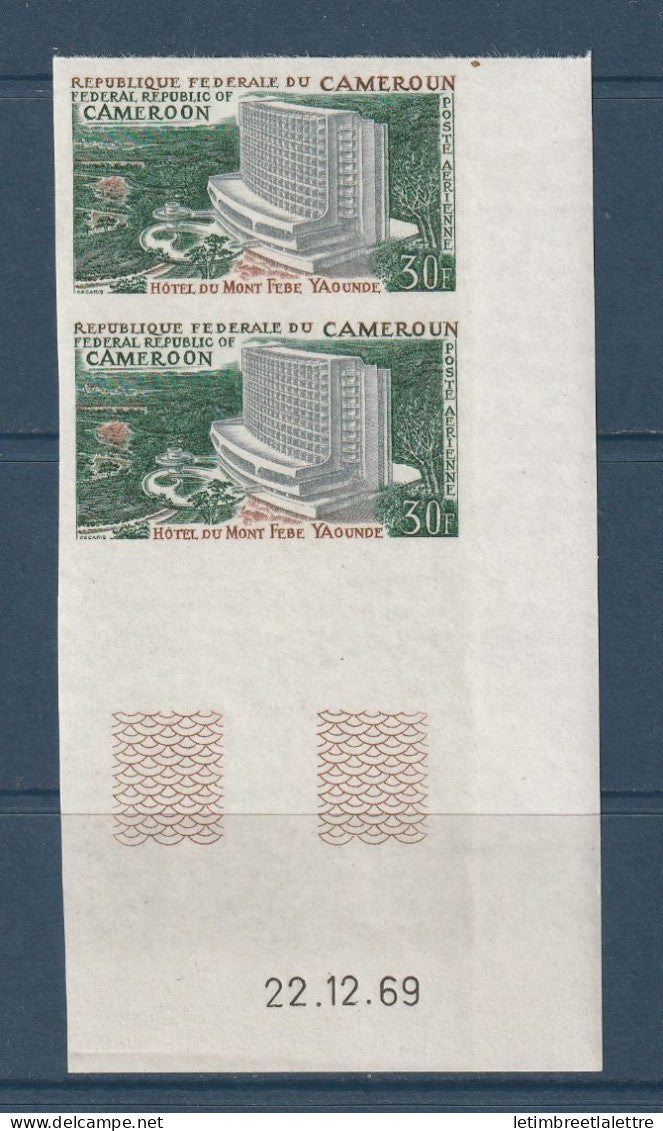 Cameroun - Poste Aérienne - Non dentelé - YT n° 149 ** - Neuf sans charnière - 1969