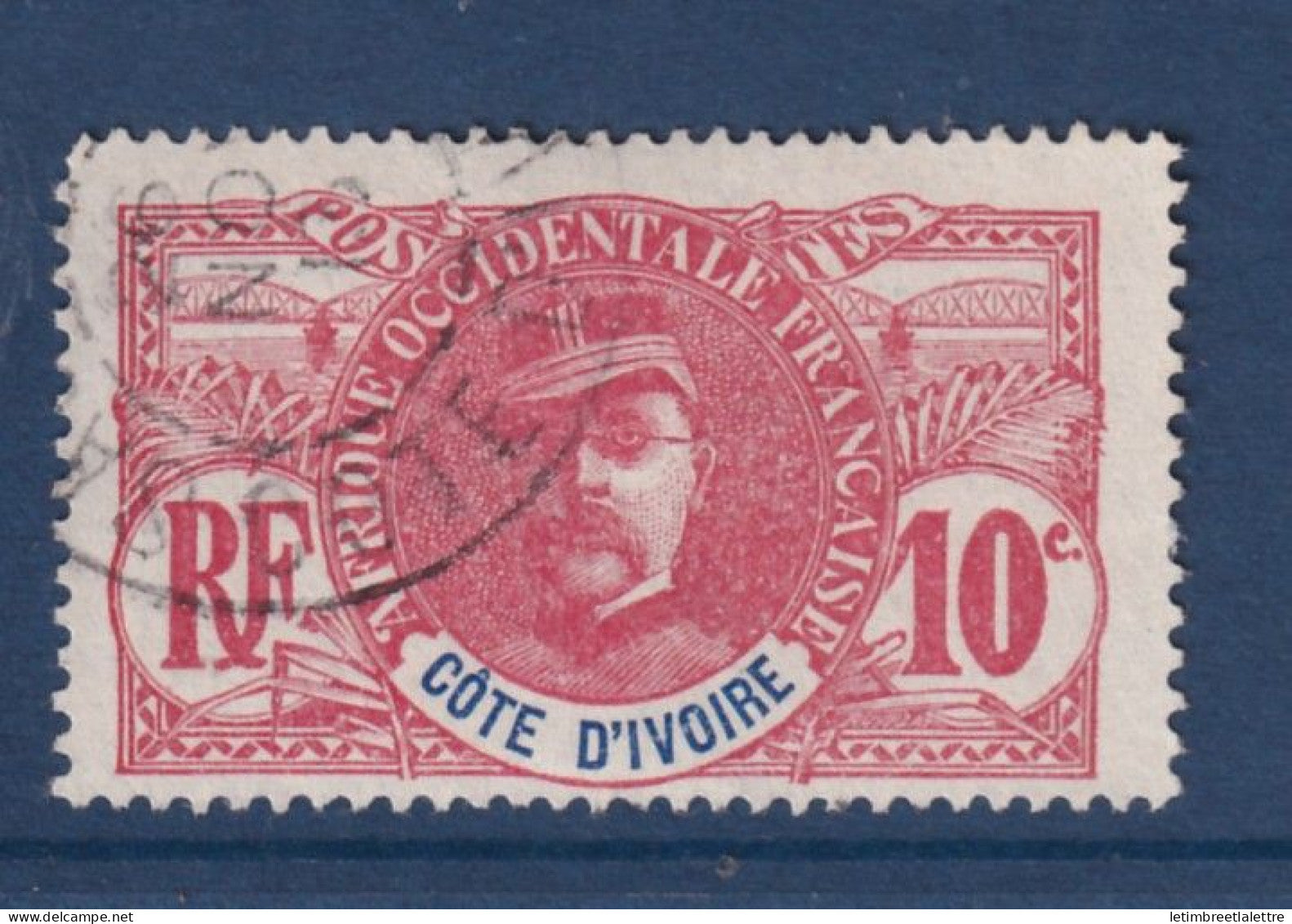 Côte d'Ivoire - YT n° 25 - Oblitéré - 1906 1907
