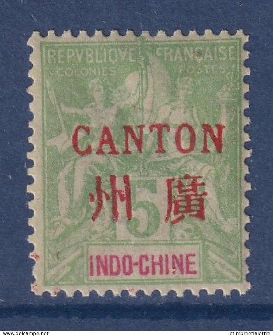 Canton - YT n° 5 ** - Neuf sans charnière - 1901 1902