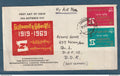 Myanmar - Birmanie -  Burma - YT n° 124 et 125 - FDC premier jour pour l'Allemagne par Avion - 1969