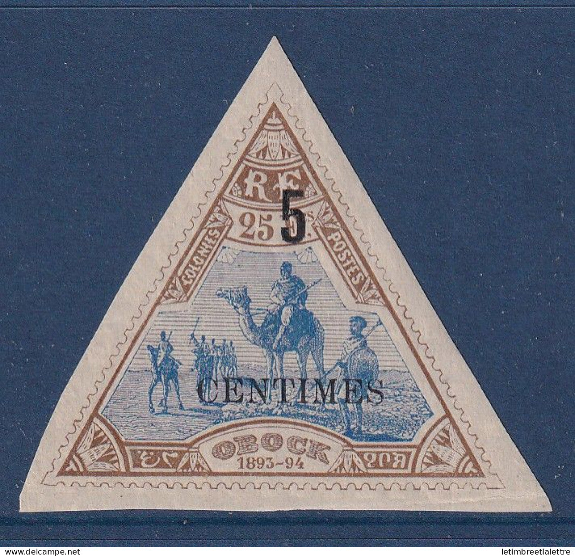 Côte des Somalis - YT n° 35 * - Neuf avec charnière - 1902