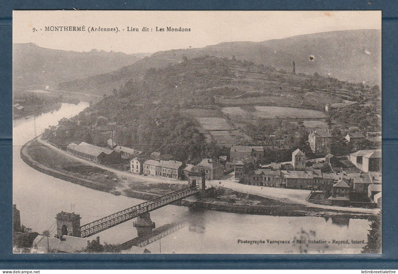France - Carte postale - Monthermé ( Ardennes ) - Lieu dit : Les Mondons